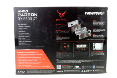 Powercolor Radeon RX 6600 XT 8GB Red Devil GPU w/Box | 1yr