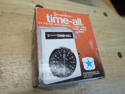 New Intermatic Time-All 24h electric timer model D111 made in USA w/ Box~Tested~