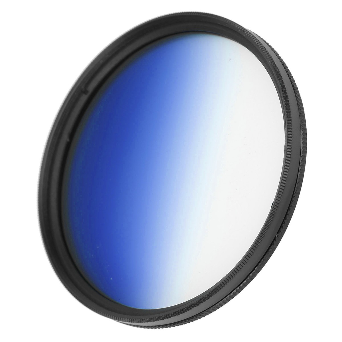 (Blue)67mm Gradient Lens Filter 67mm SLR Optical Glass Lens Gradient Filter  For