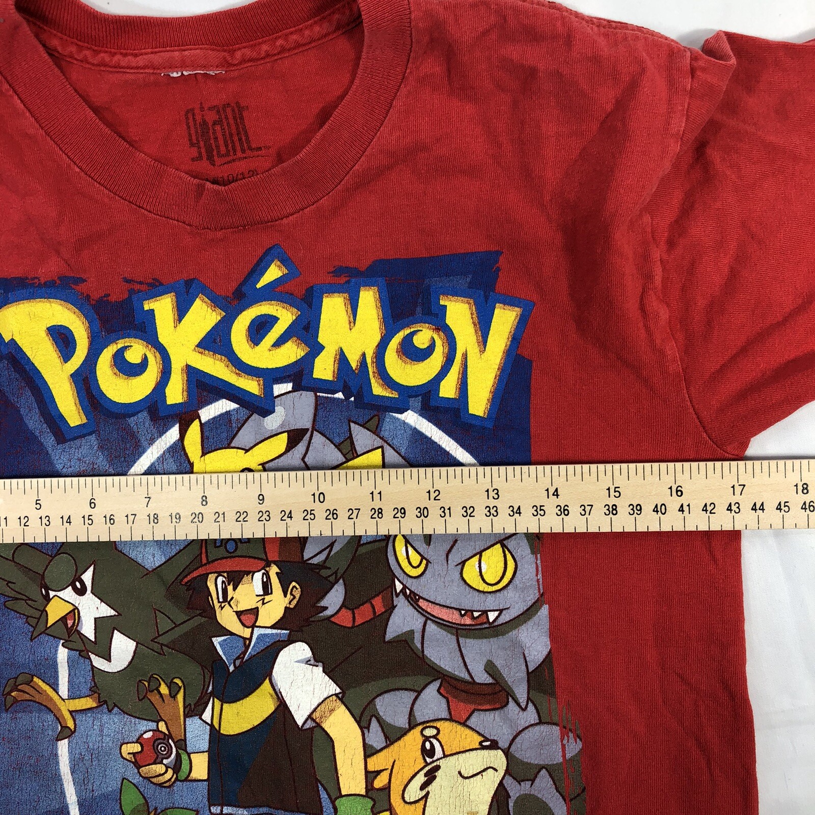 00s vintage ポケモン POKÉMON TEE Y2K DM552