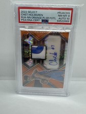 2022-23 Select Basketball - Chet Holmgren FOTL Auto Orange Pulsar RPA Auto PSA 8