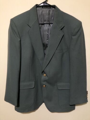 Vintage Arnold Palmer Green Jacket Blazer Executive Collection 42S