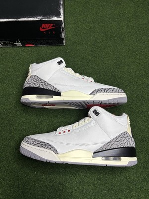 Size 9.5 - Jordan 3 Retro Mid White Cement Reimagined