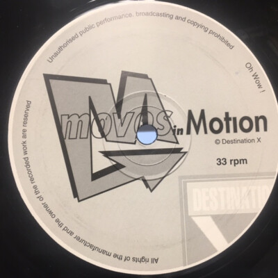 Moves In Motion - It s Just The Same / VG+ / 12''''