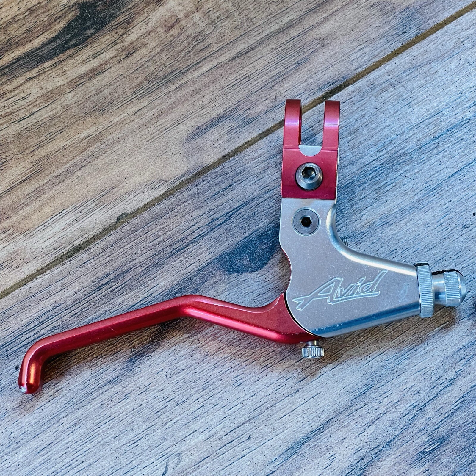 Vintage Avid Speed Dial Ultimate CNC Cantilever Brake Levers Red Ano eBay
