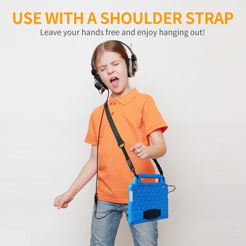 For Samsung Galaxy Tab A 8.0"/A7 Lite 8.7" Kids Shockproof EVA Stand Tablet Case - Picture 25 of 52