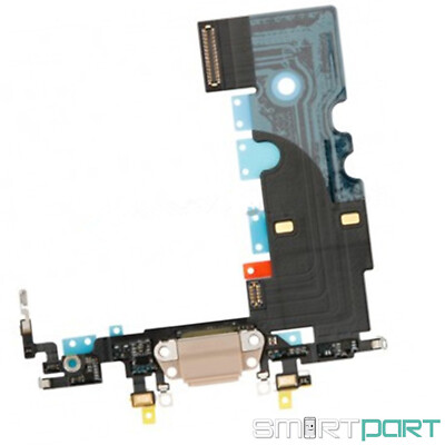 FÜR iPHONE 8 LADEBUCHSE GOLD MIKROFON ANTENNE FLEX KABEL DOCK CONNECTOR SE 2020