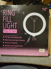Ring Fill Light LED For Phone Selfie and Videos 10" 26CM