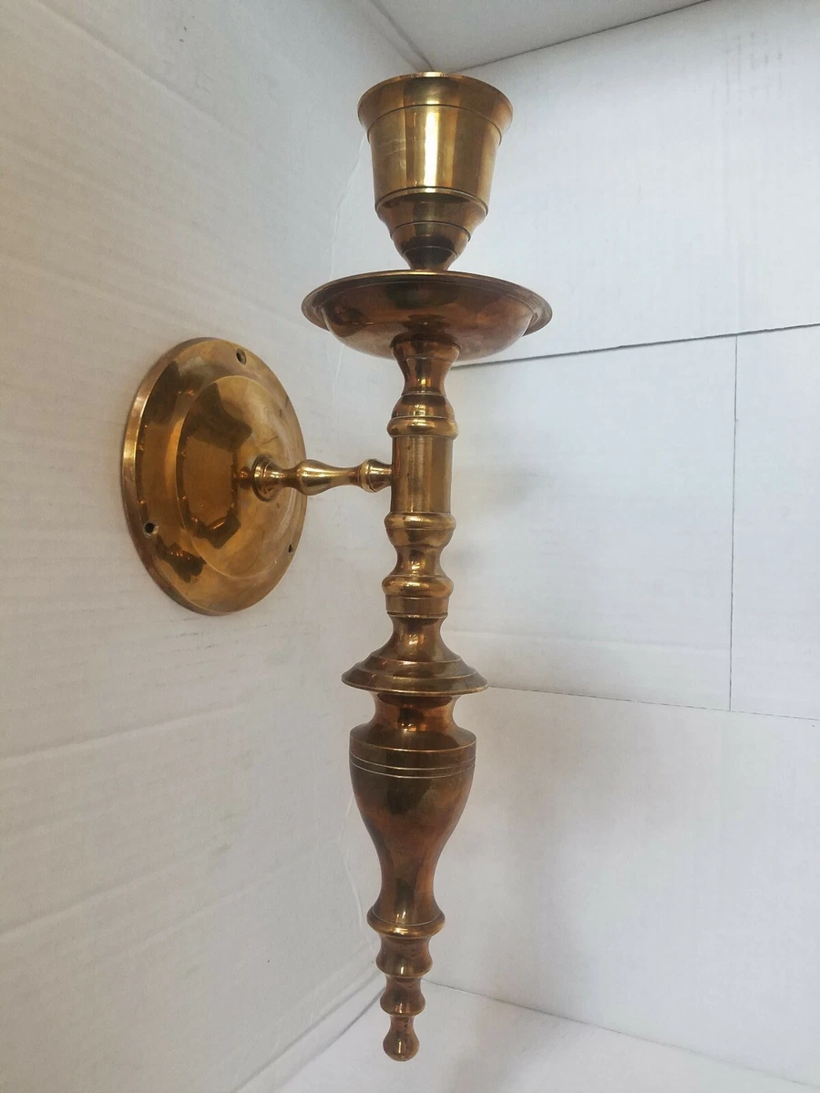 Antique candle 2024 wall sconce