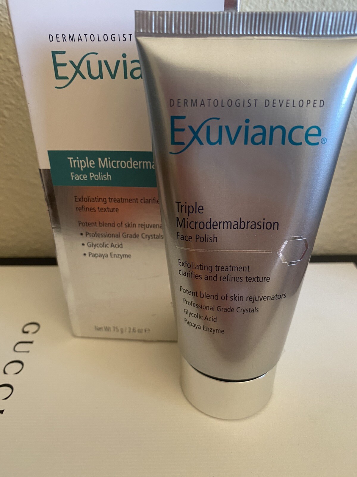 triple microdermabrasion face polish