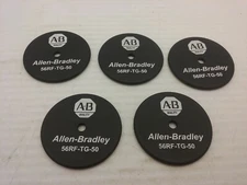 ALLEN BRADLEY 56RF-TG-50 INTERFACE DISC 128 BYTE SIZE 50mm DIA (LOT OF 5) NNB