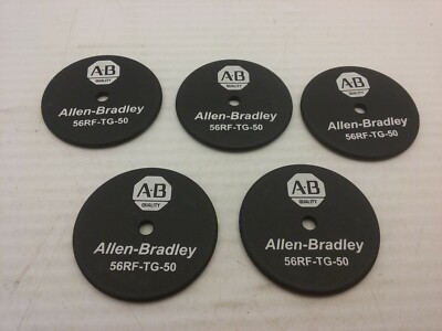 ALLEN BRADLEY 56RF-TG-50 INTERFACE DISC 128 BYTE SIZE 50mm DIA (LOT OF 5) NNB