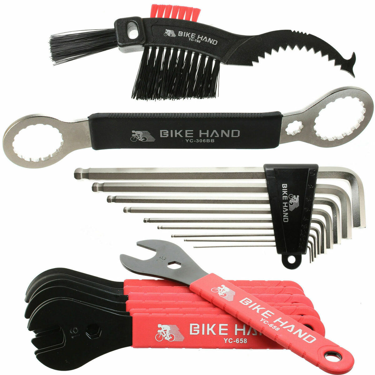 BIKEHAND Complete 37 Piece Bike Bicycle Repair Tools Tool BIKEHAND Complete 37 Piece Bike Bicycle Repair Tools Tool