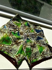African Print Shorts M , 15  Long