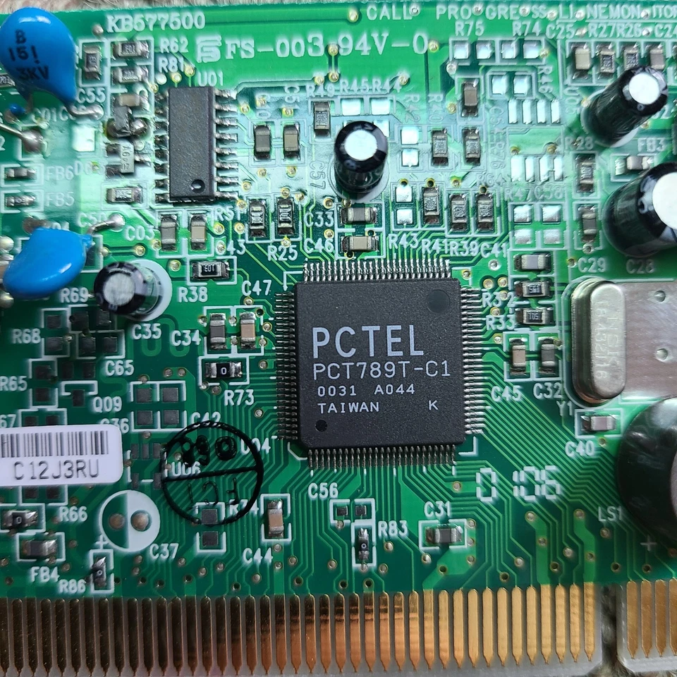 GVC Modem Model D-1156IV/P2 For Windows PC's HSP56 Micro Modem Compaq Computers - Image 2 of 4
