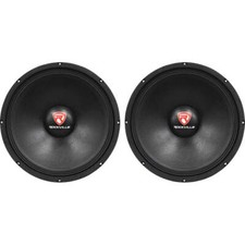  2 New Rockville RVP15W8 2000 Watt 15" Pro Subwoofers 8 Ohm Raw Sub Woofers