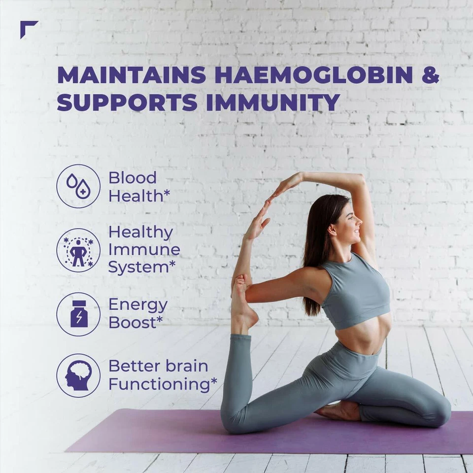 Swisse Ultiboost Suplemento de Hierro con Vitamina C, Vitamina B6 y Vitamina B12 30 Tab Foto 2 de 4