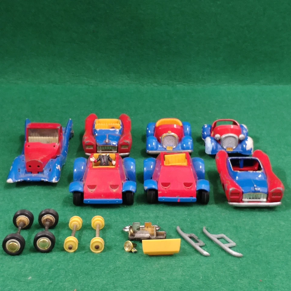 LOTTO MACCHININE MODELLINI POLISTIL VINTAGE 1:43 OBSOLETI POLITOYS DISNEY ROTTAM - Immagine 2 di 4