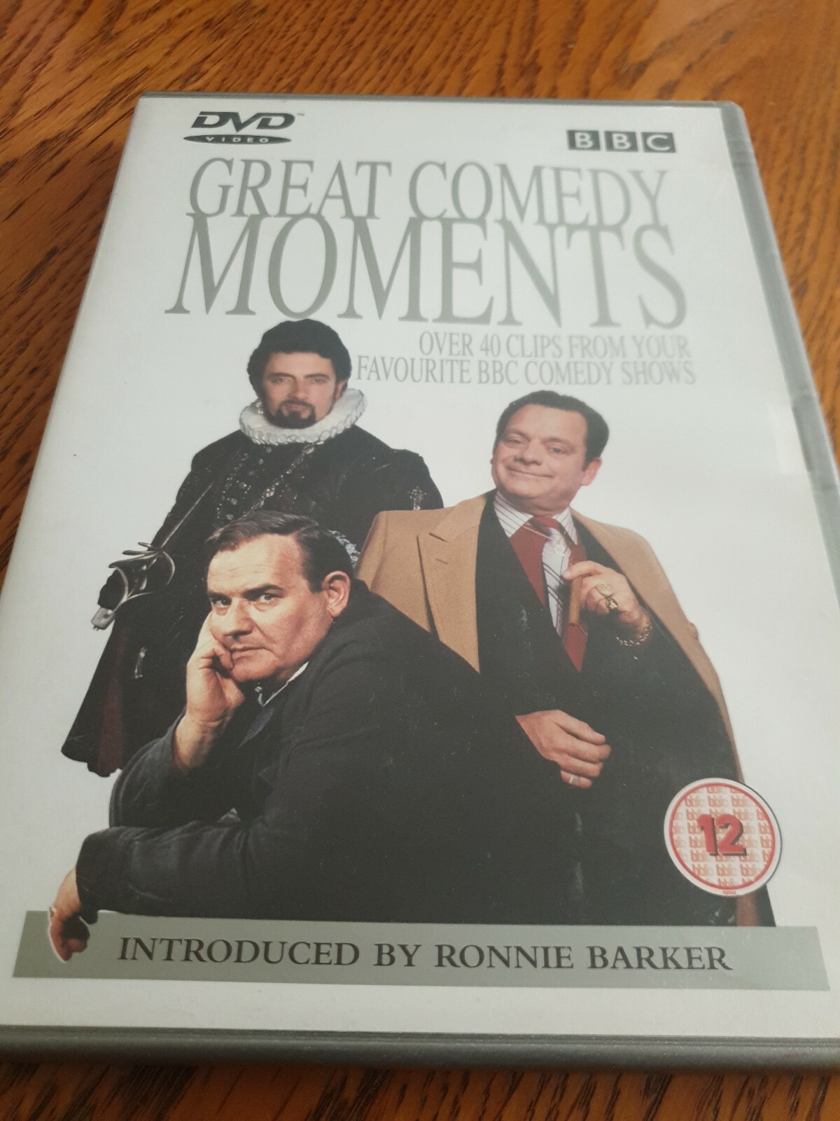 BBC GREAT COMEDY MOMENTS DVD 40 CLIPS INTRODUCED BY RONNIE BARKER