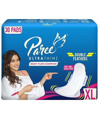 Paree Ultra Dünne Damenbinden XL Größe 30 Binden