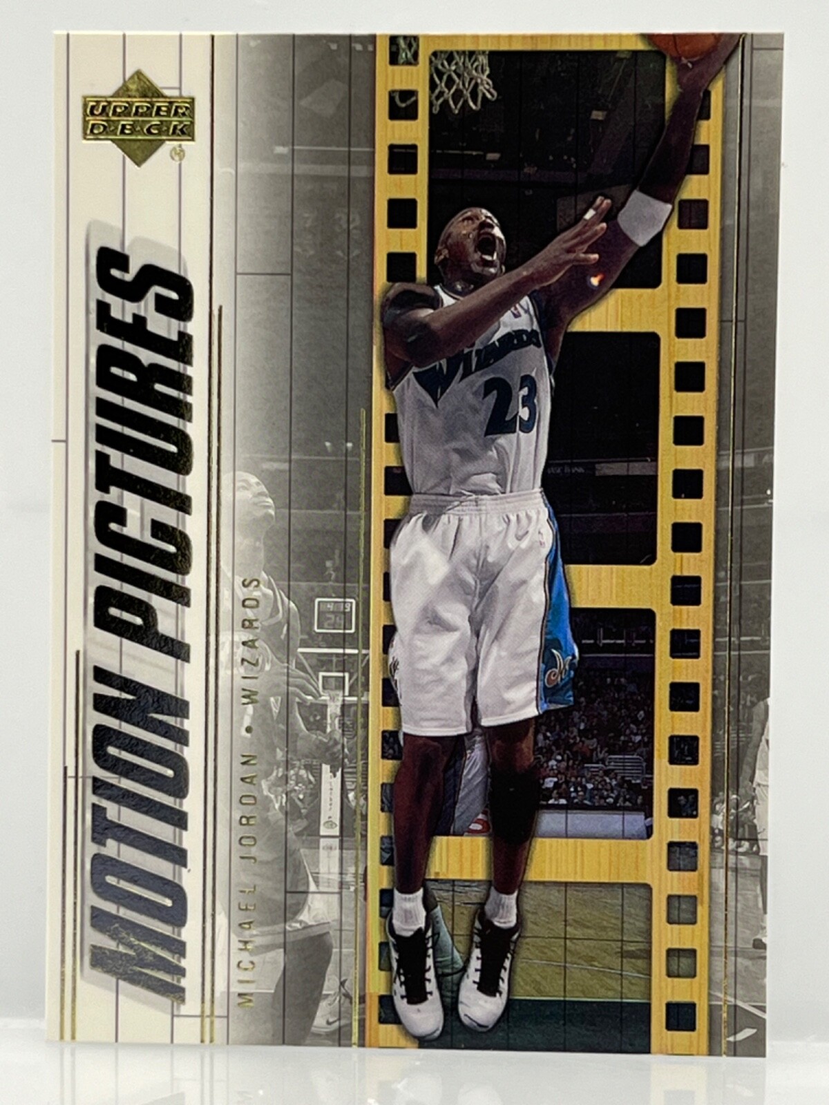 Michael Jordan 2001-02 Upper Deck Motion Pictures Insert Bulls Wizzards MP3