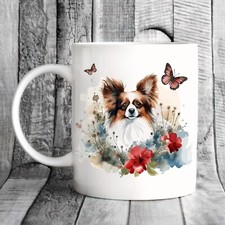 Papillon Dog Mug - Ideal Gift, Birthday Christmas