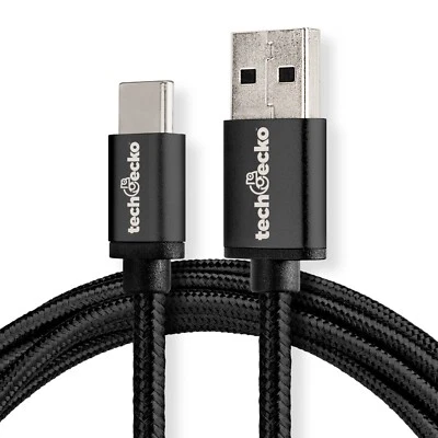 TECH GECKO For Samsung Galaxy A17 A16 A15 A06s A05s A56 A55 A54 5G Fast Charger Cable Lead