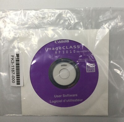 Canon ImageClass MF3010 Printer User Software Disk FK3-1187-000