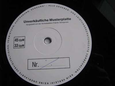 Bruce & Bongo-Hi Ho 12 inch Maxi LP-1986 Germany-Musterplatte-Rush Records