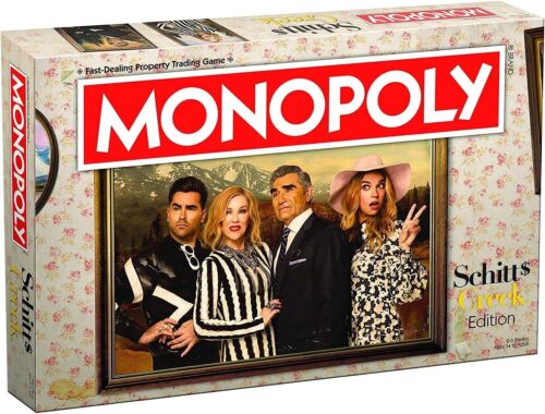 Monopoly Schitt's Creek Edition Board Game TV USAopoly Hasbro 2021 NEW SEALED - Picture 2 of 4
