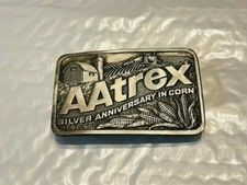 Belt Buckle - Aatrex Silver Anniversary in Corn