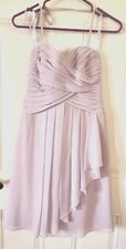 davids bridal bridesmaid / special occasion dress Iris Lavender size 2