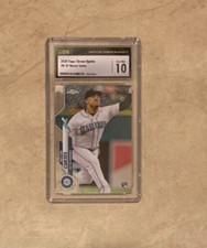Nestor Cortes RC 2020 Topps Chrome Update U37 Yankees Mariners CSG 10 GEM MINT