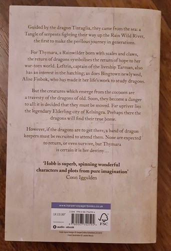 The Dragon Keeper by Robin Hobb paperback 2010 Book 1 of the Rain wild chronicle - Bild 2 von 3