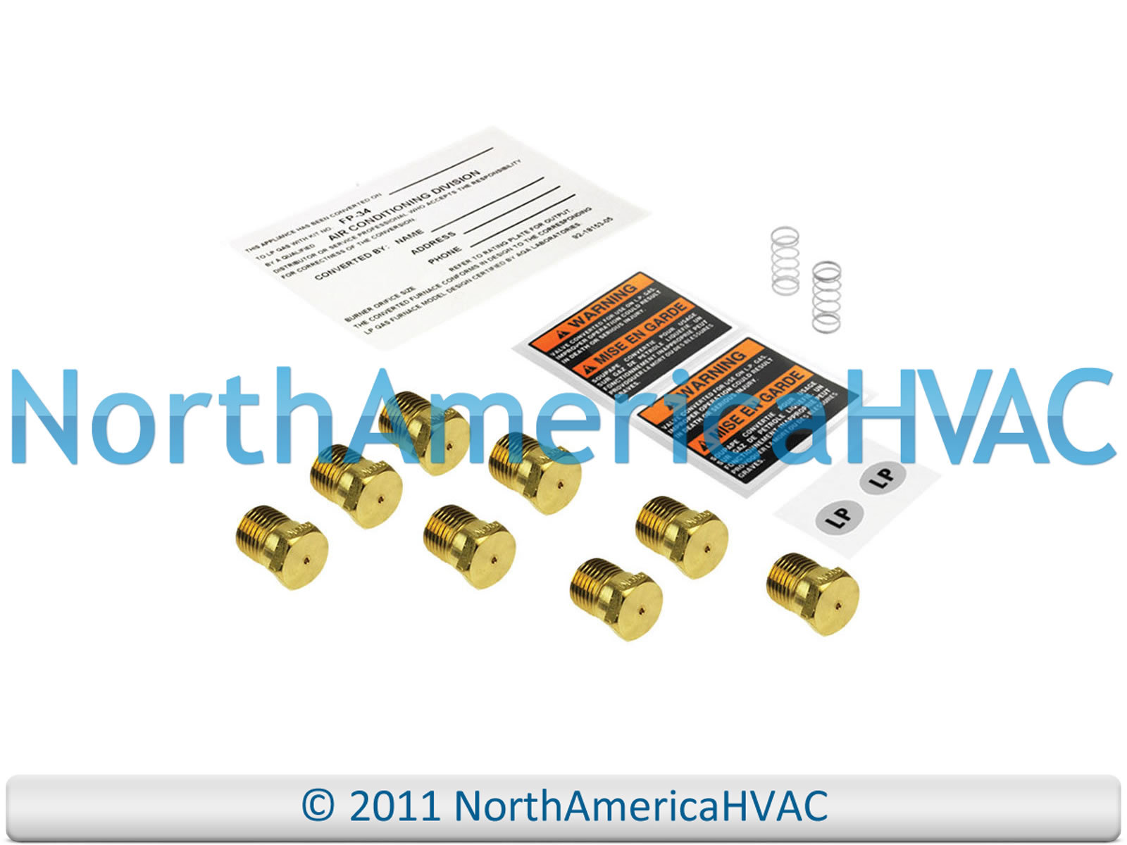 OEM Rheem Ruud Weather King Furnace LP Gas Valve Conversion Kit RXGJ-FP38 |  eBay
