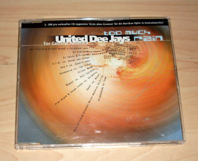CD Maxi-Single - United Dee Jays - Too much Rain