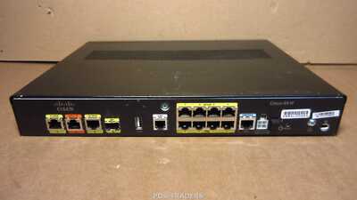 Cisco C891F-K9 V01 8-Ports Gigabit Ethernet security router Firewall - EXCL PSU