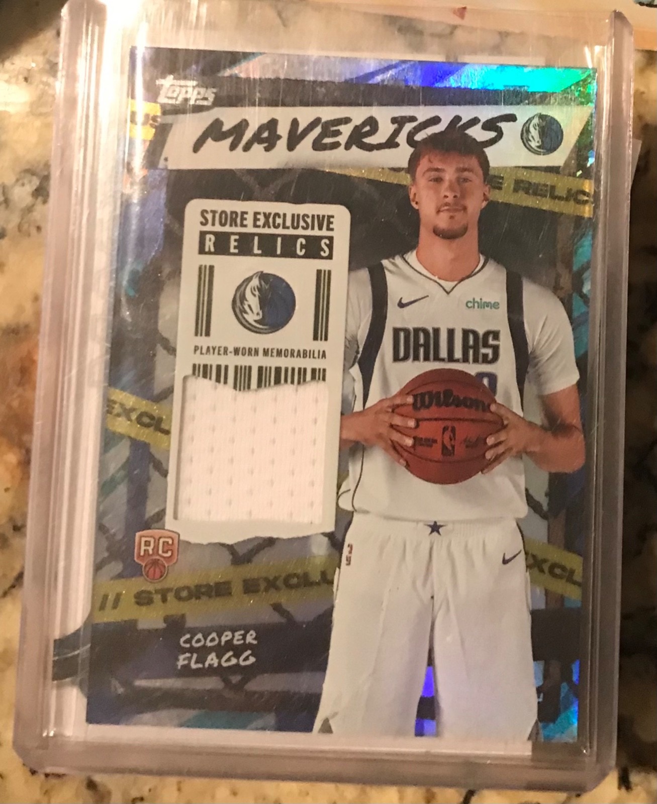 2025-26 Topps Cooper Flagg Store Exclusive Relic (Player Worn) #SR-CF