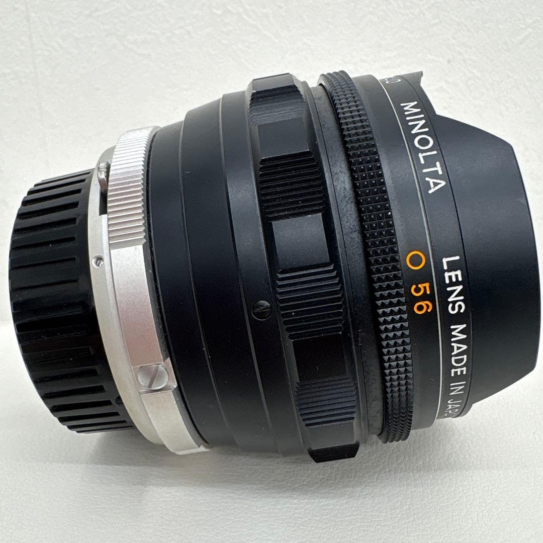 Minolta MC Fish-Eye Rokkor-OK 16mm F2.8 Lens 180° MF w/ Case