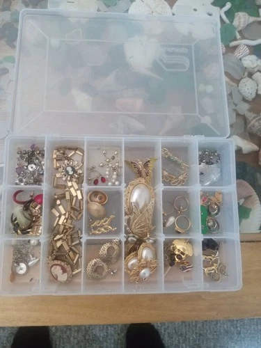 Mixed Lot Of Vintage And Costume Jewelry