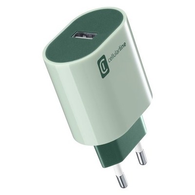 Cellular Line ACHUSBSMART12WG Ladegerät USB STYLECOLOR 12W Grün