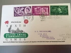 GB STAMPS RARE FIRST DAY COVER 1958 COMMONWEALTH GAMES CARDIFF SPECIAL SLOGAN