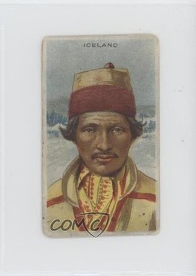 1910 Types of Nations T113 Brand List w/ Hustler Black Back Iceland a8x