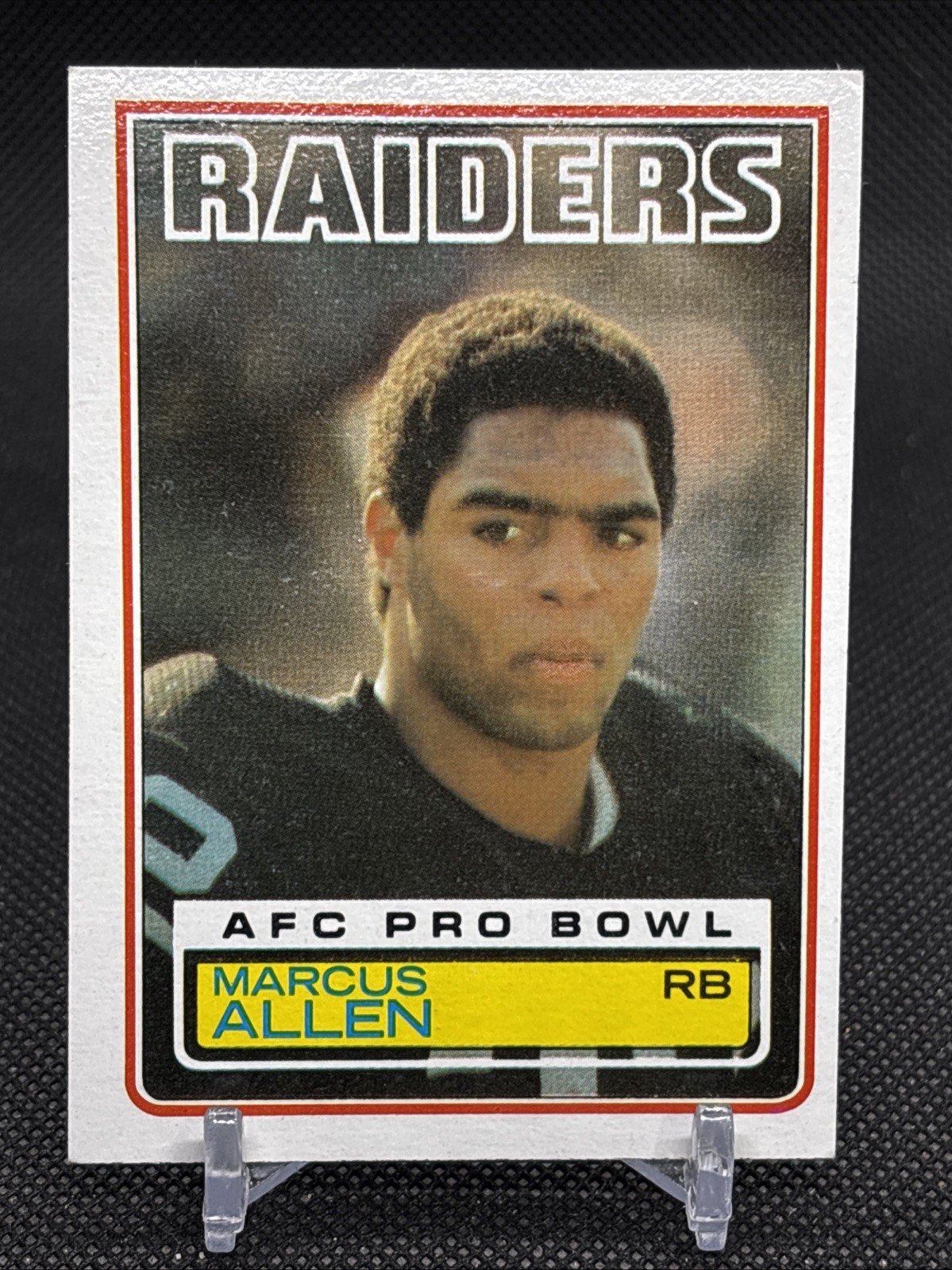 Marcus Allen - Los Angeles Raiders - 1983 Topps AFC Pro Bowl #294 (RC) HOF