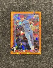 2025 Topps Chrome Sapphire Alec Bohm #57 Orange Refractor /25