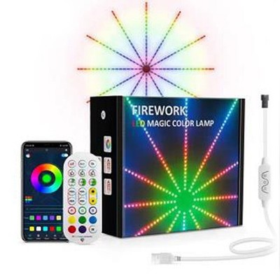 Firework Light Smart Light Strip LED Color Lamp APP Control Music Sync Christmas