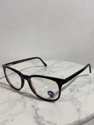 BLUE RIBBON for MARCHON BR 13 Eyeglass Frames Tortoise Handmade