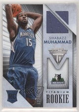 2013-14 Panini Titanium Rookie Jerseys 180/325 Shabazz Muhammad #54 s6i