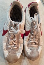 1972 Nike Red White Swoosh CORTEZ Sneakers 8.5