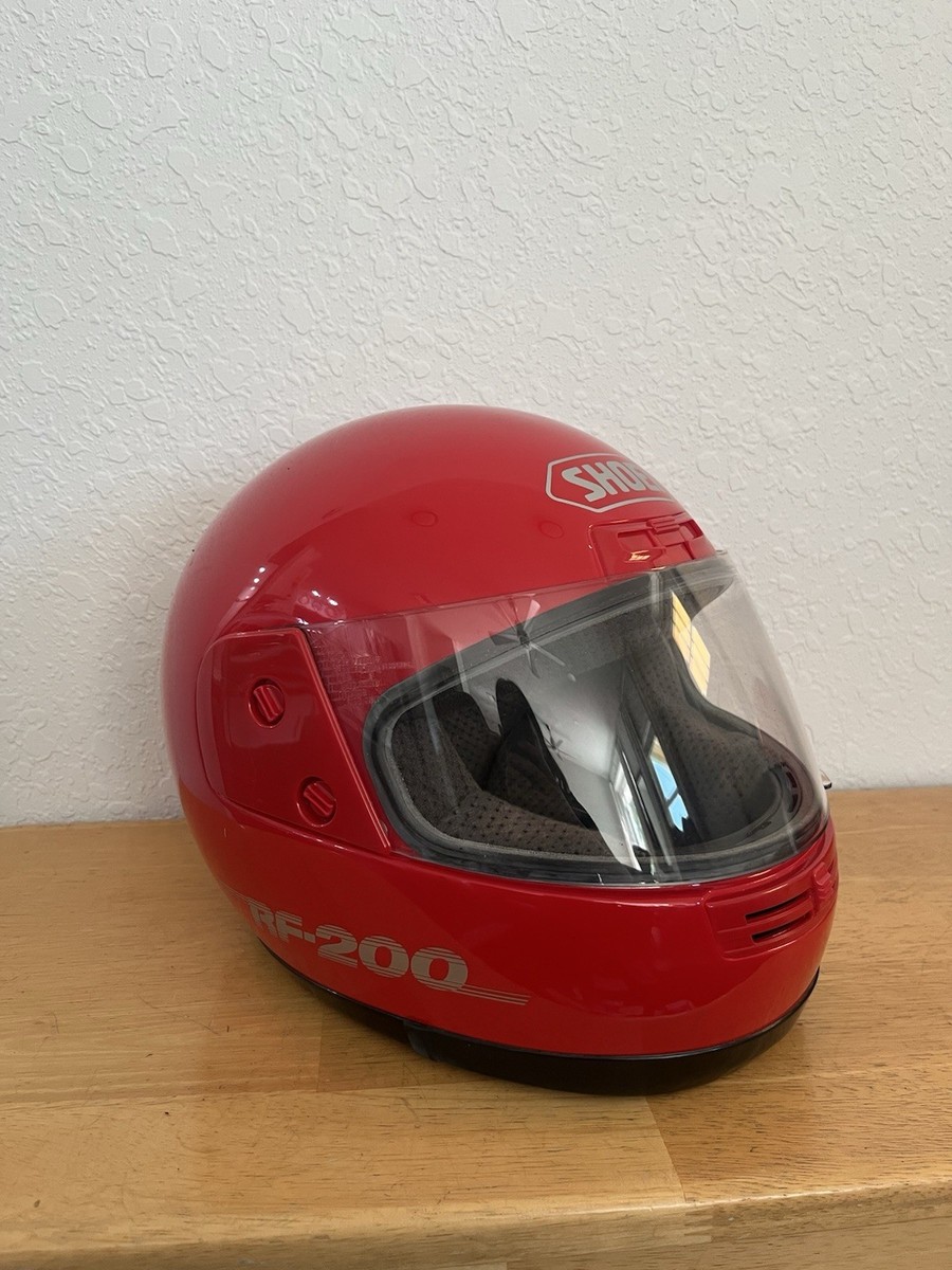 Shoei RF-200 Motorcycle Helmet Full Face Sz Large 7.5 Glossy Candy